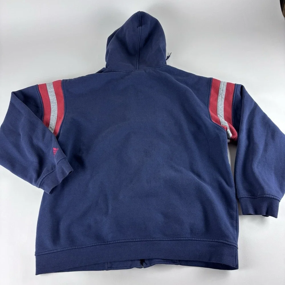 Adidas Cleveland Cavaliers NBA Full Zip Hoodie Sweater Men's Large Blue